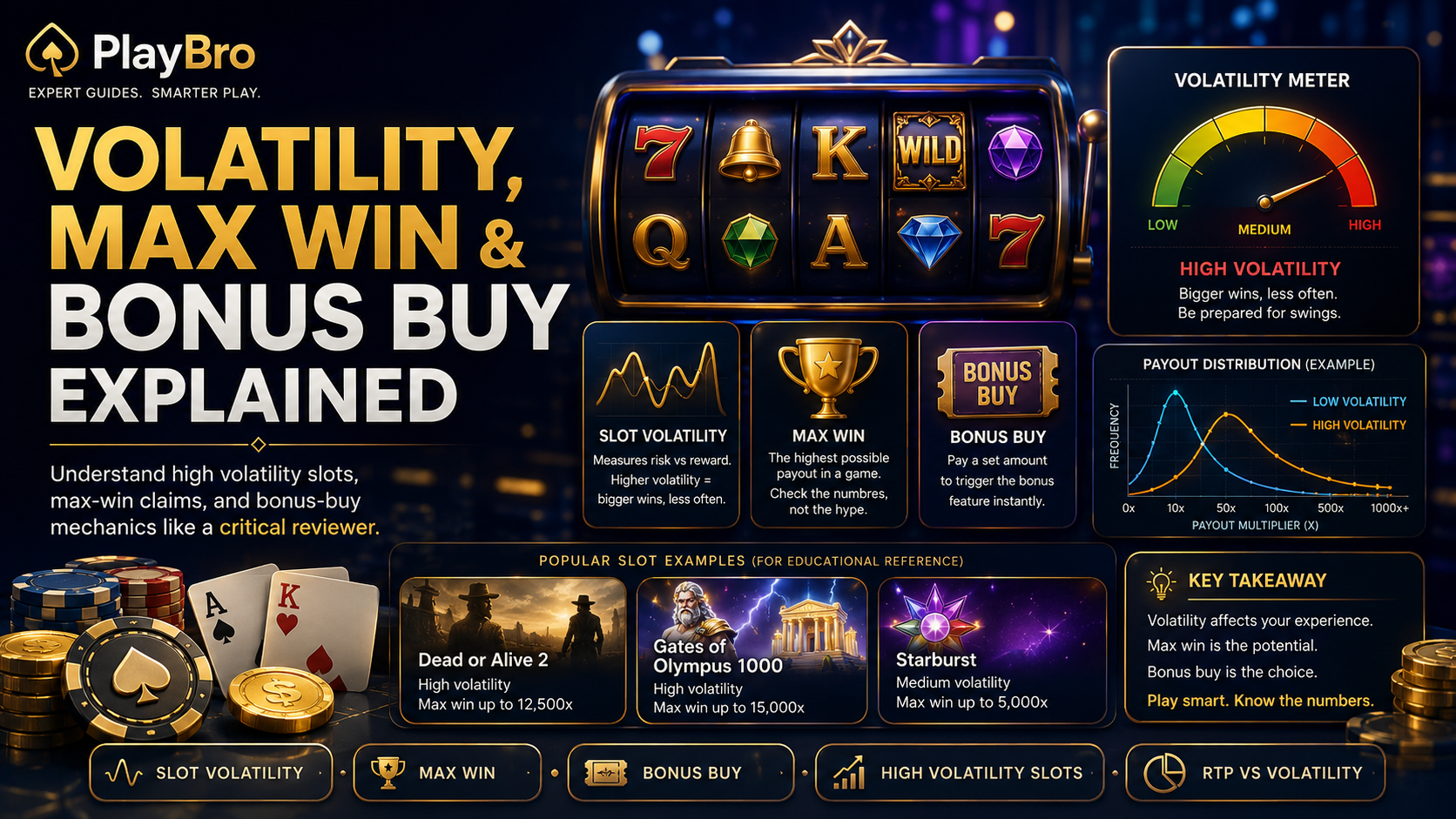 Volatility, Max Win and Bonus Buy Explained
